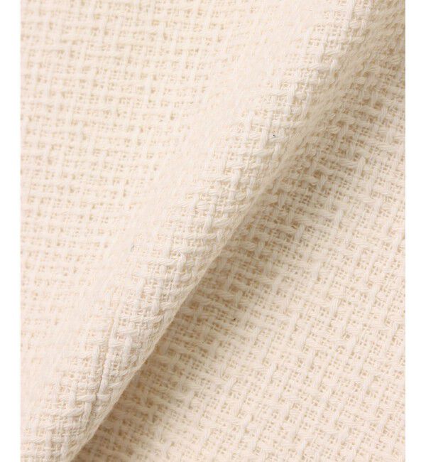 allureville「【セットアップ対応可能】ラスティックツイードフリンジジレ」|ベスト・ジレ|