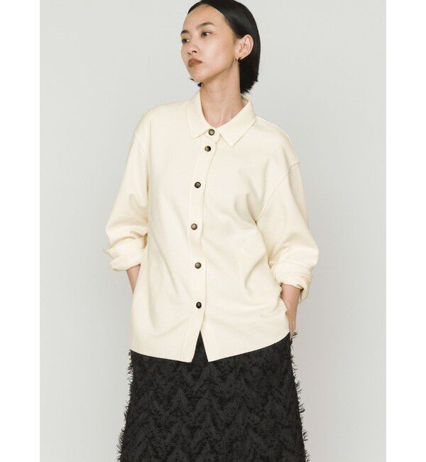 MIDIUMISOLID「MIDIUMISOLID for Ladies カットソーシャツ」|シャツ・ブラウス|