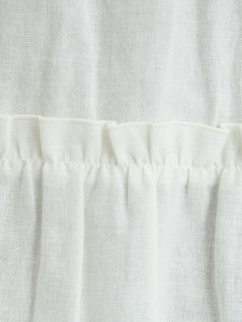 Samansa Mos2「柄アソートティアードフリルチュニック」|シャツ・ブラウス|