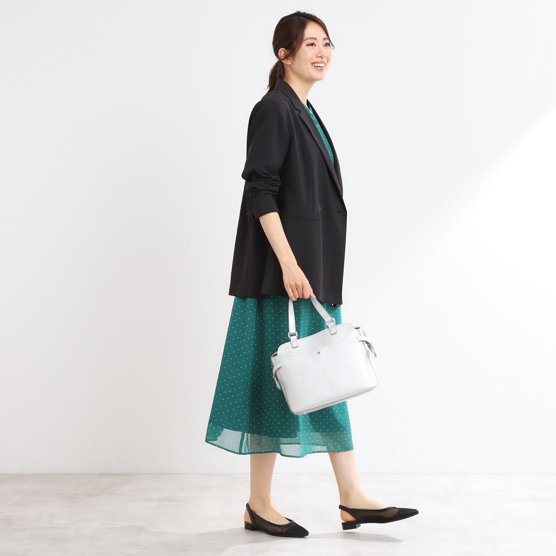 Reflect「【マシンウォッシュ可／セットアップ可／通勤におすすめ】ドライタッチダブルジャケット」|テーラードジャケット|