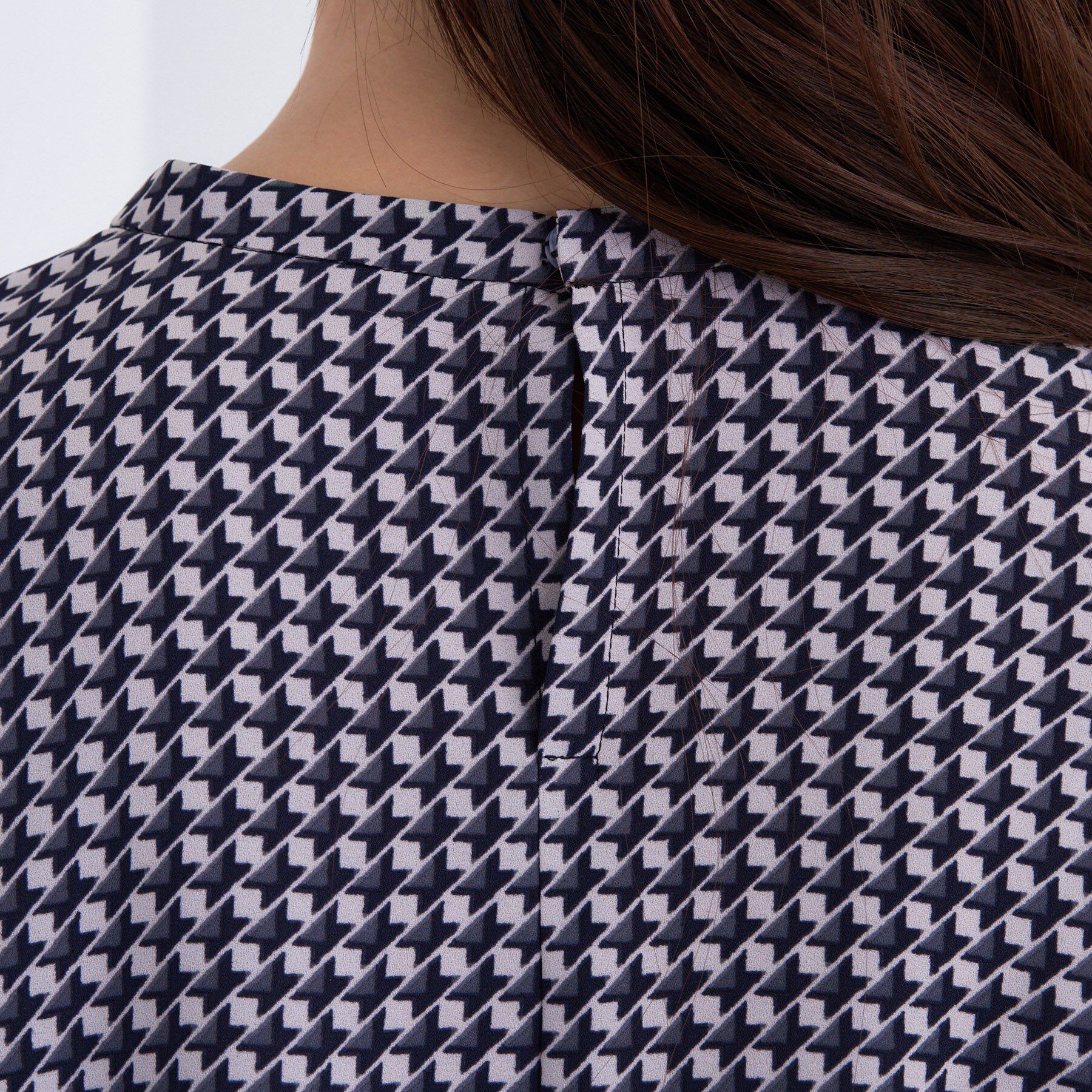 INDIVI「【通勤／オフィス】タックジョーゼットブラウス」|シャツ・ブラウス|