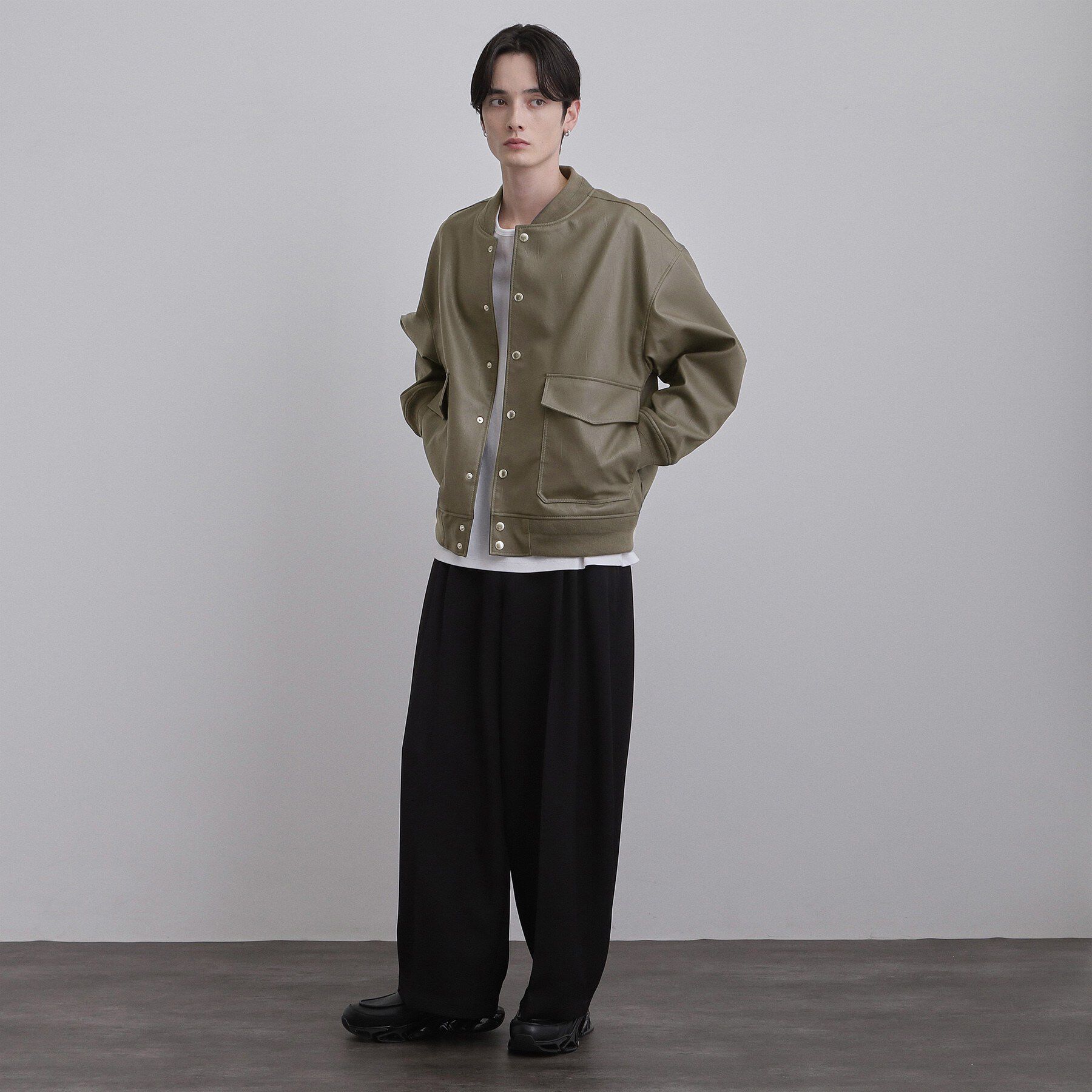 tk.TAKEO KIKUCHI「A－1フライトジャケット」|ブルゾン・スタジャン|