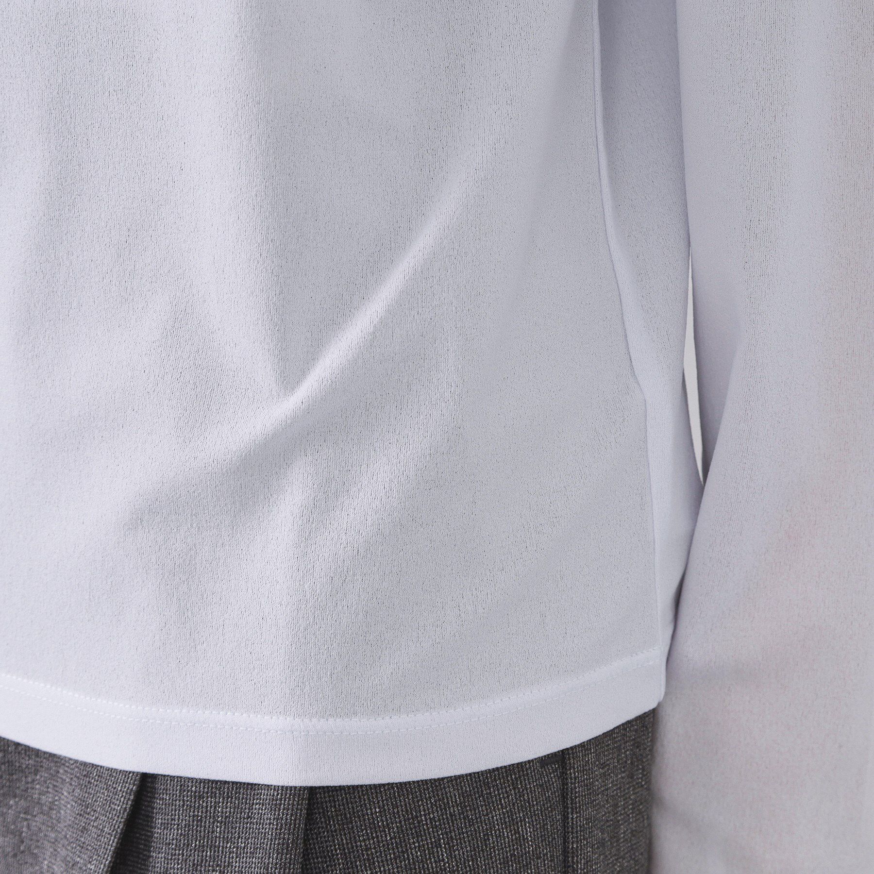 OPAQUE.CLIP「シアーハイネックトップス【洗濯機OK】」|Tシャツ・カットソー|