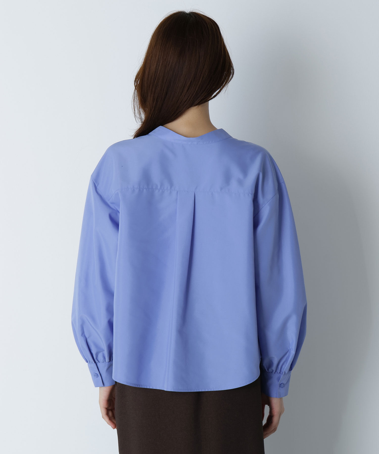  「Vネックフォルムブラウス」|シャツ・ブラウス|