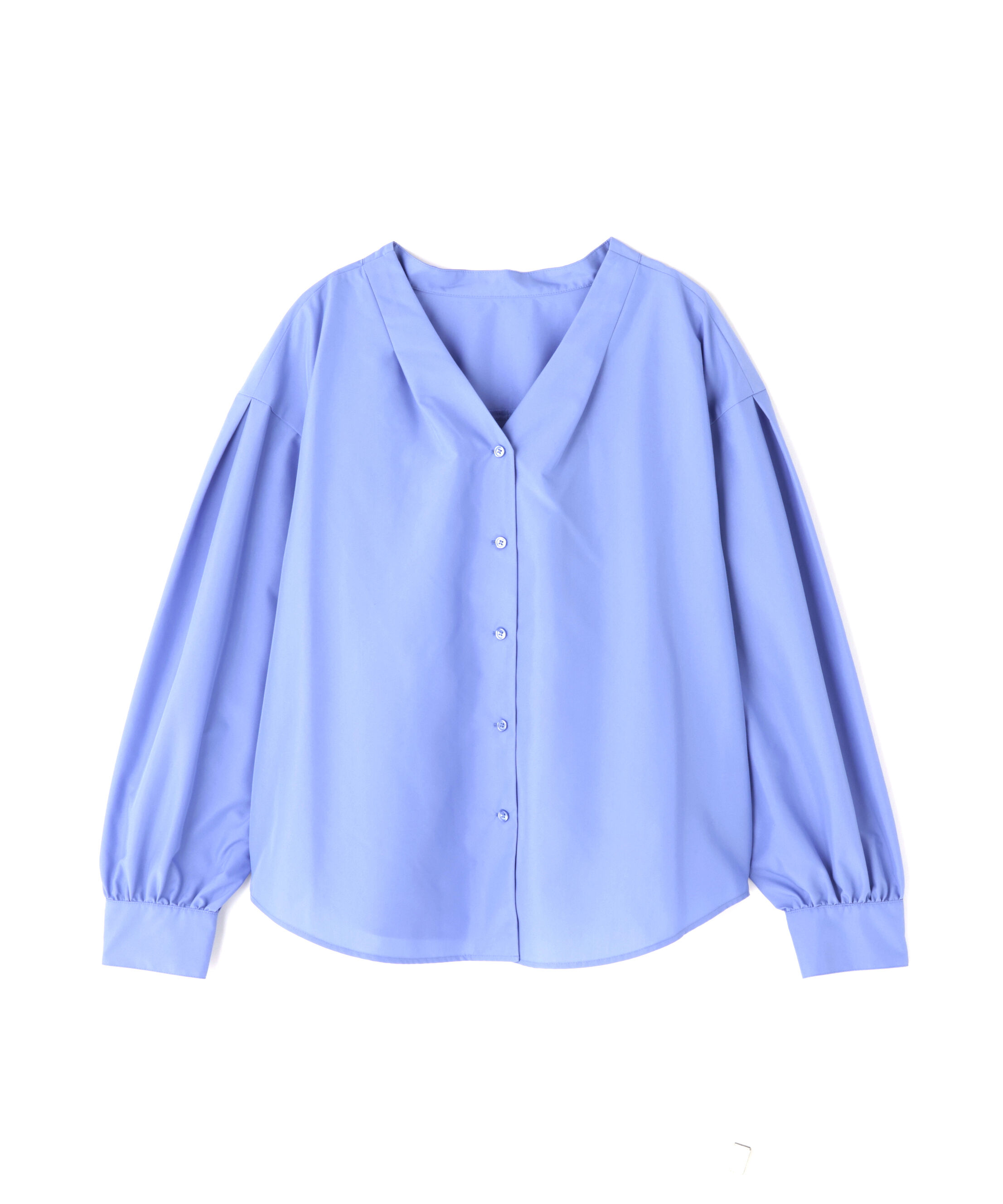  「Vネックフォルムブラウス」|シャツ・ブラウス|