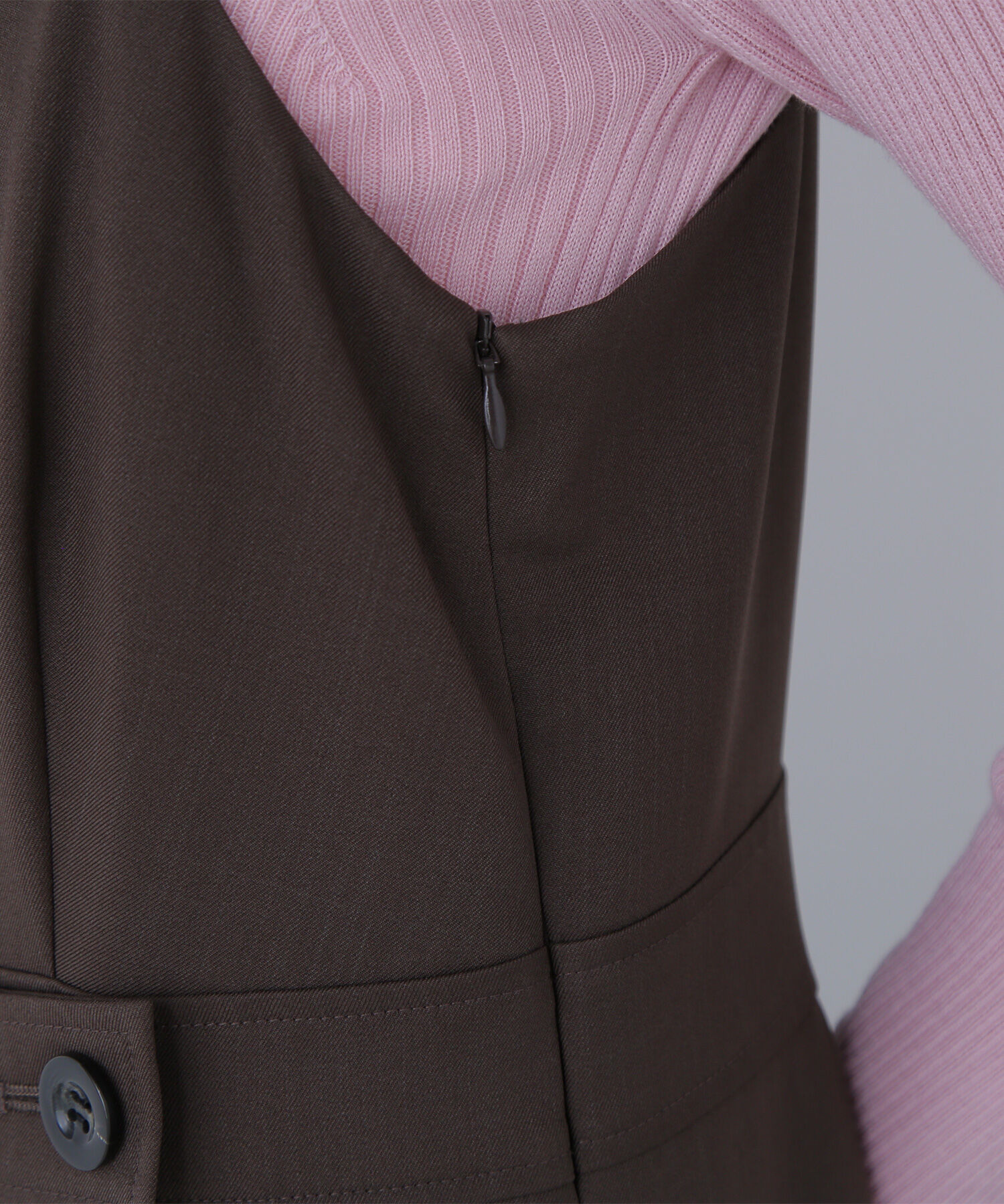  「サイドボタンキャミオールインワン」|ワンピース|