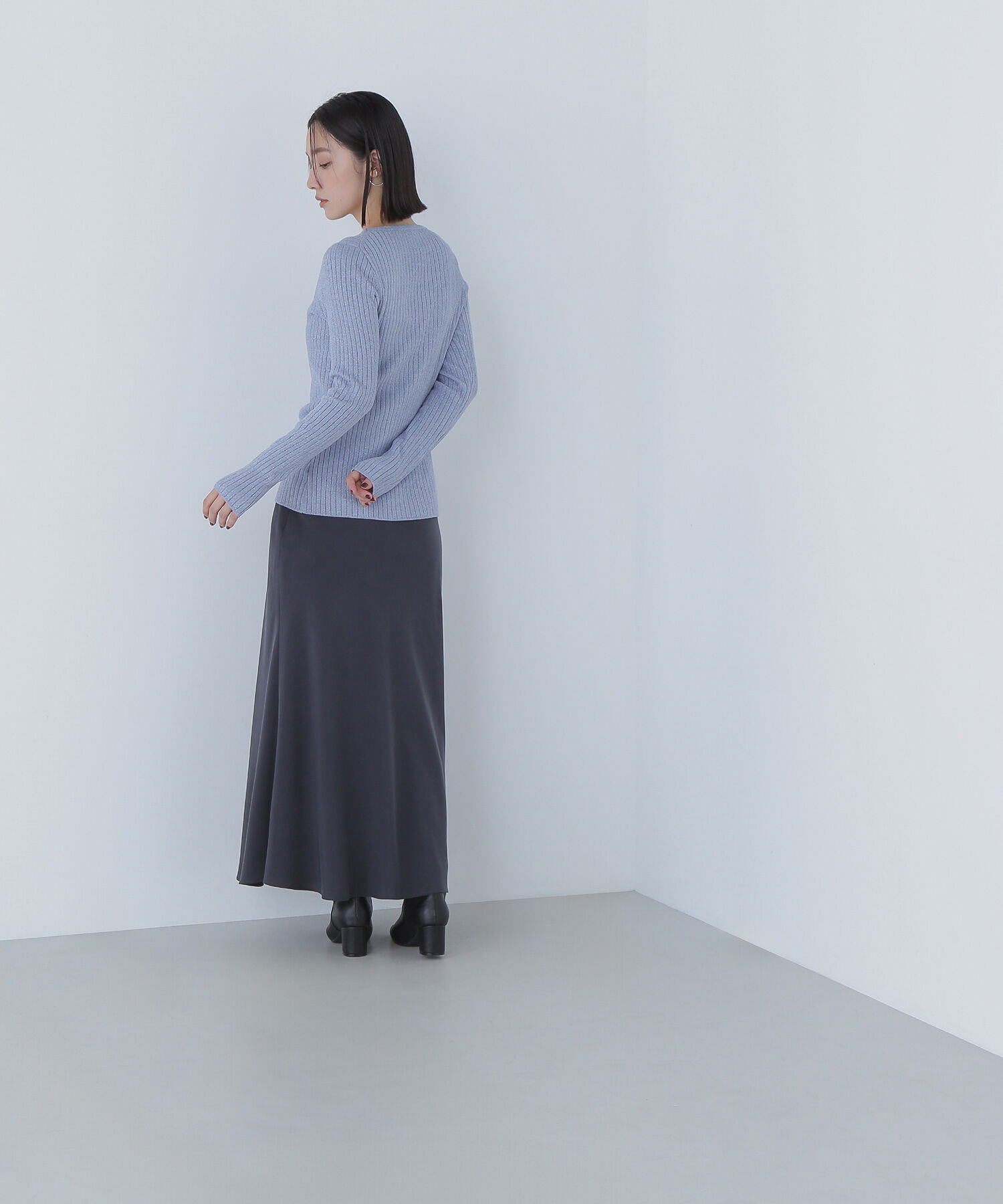  「ラメモールカーディガン」|ニット・セーター|