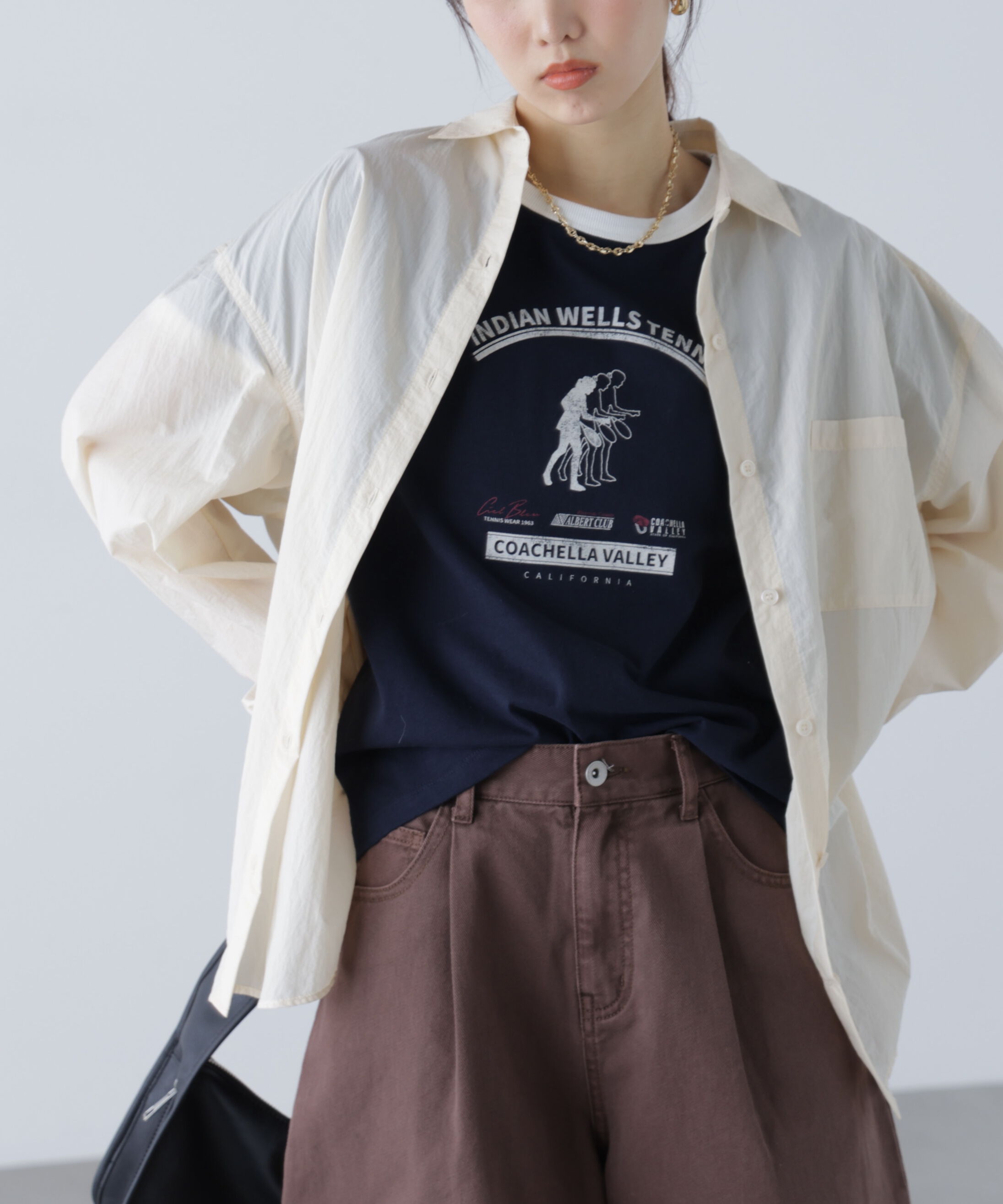  「ナイロンベーシックシャツ」|シャツ・ブラウス|