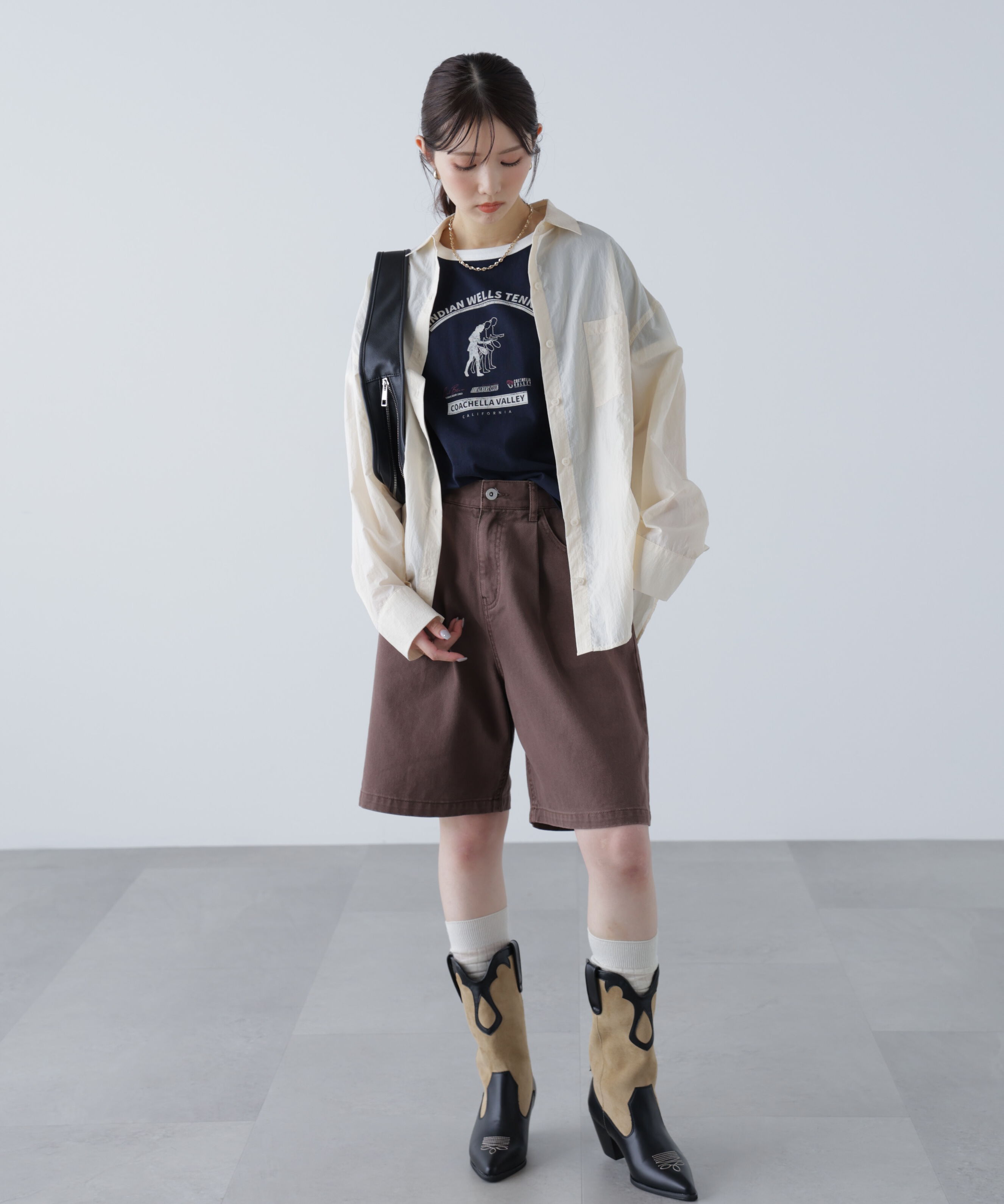  「ナイロンベーシックシャツ」|シャツ・ブラウス|