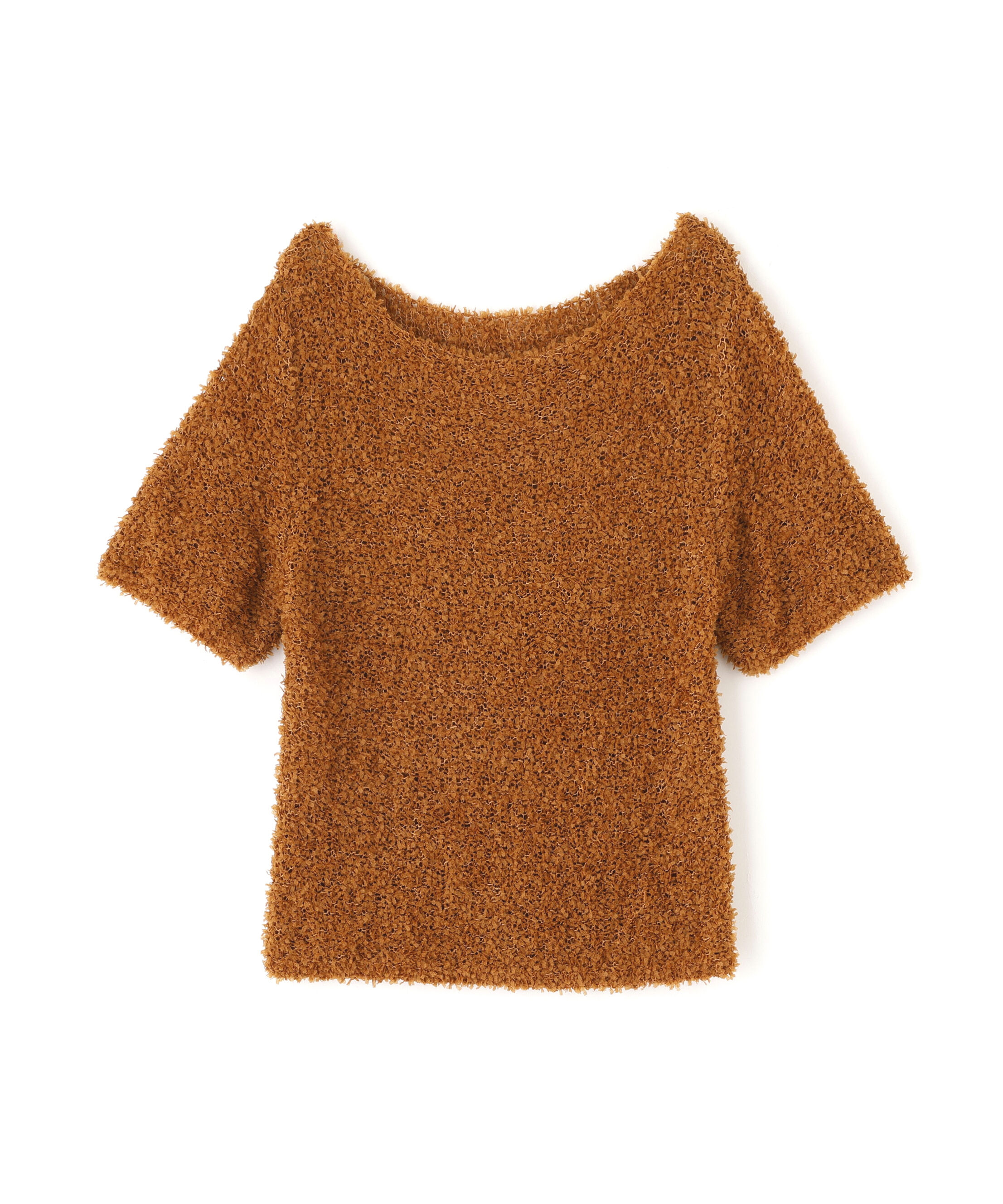  「チョウチョヤーン半袖ニット」|ニット・セーター|