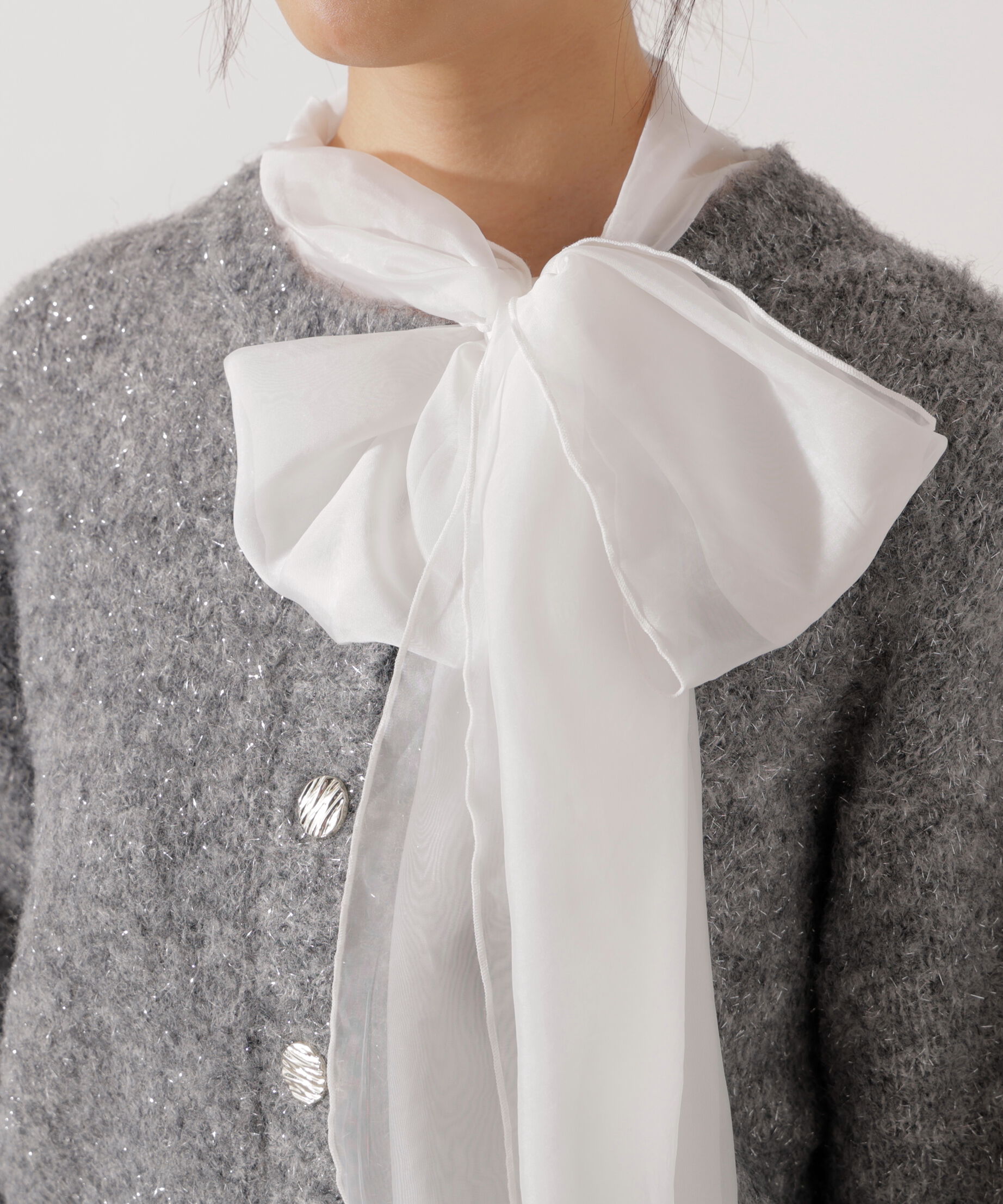 PROPORTION BODY DRESSING「《EDIT COLOGNE》サイドリボンニットSETUP」|ワンピース|