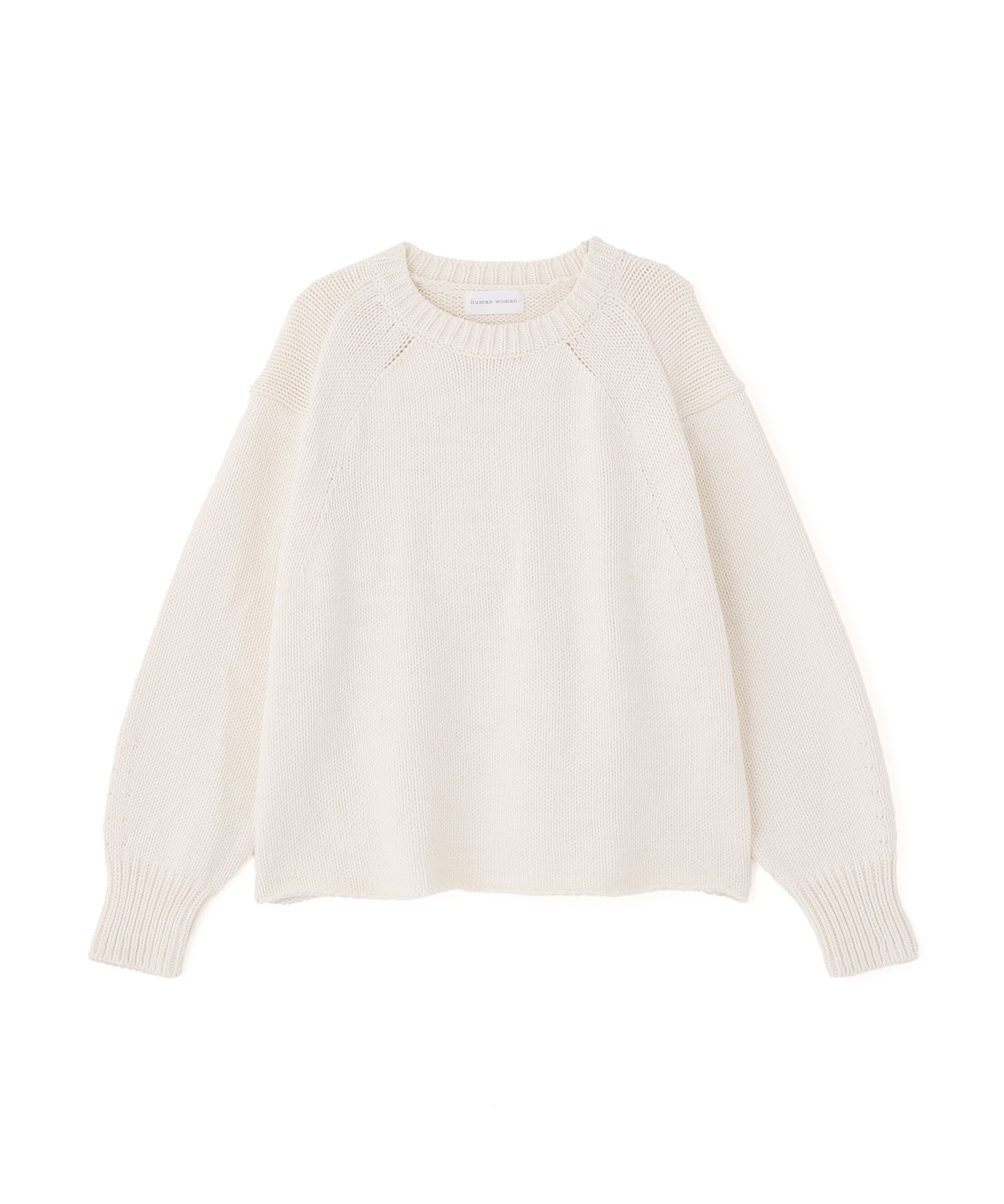  「◆コットンミックスローゲージニットプルオーバー」|ニット・セーター|