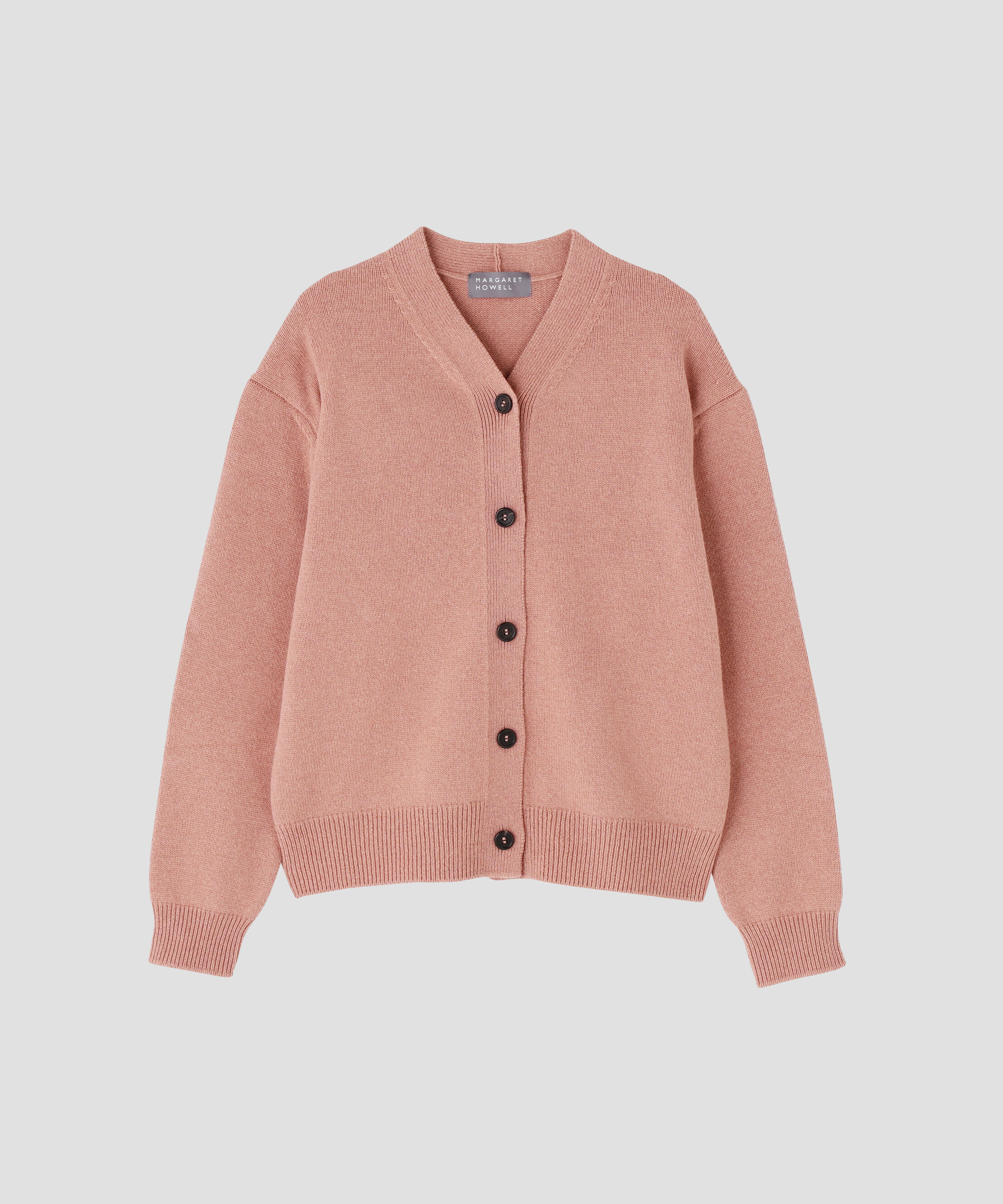  「LAMBSWOOL COTTON KNITWEAR」|カーディガン|