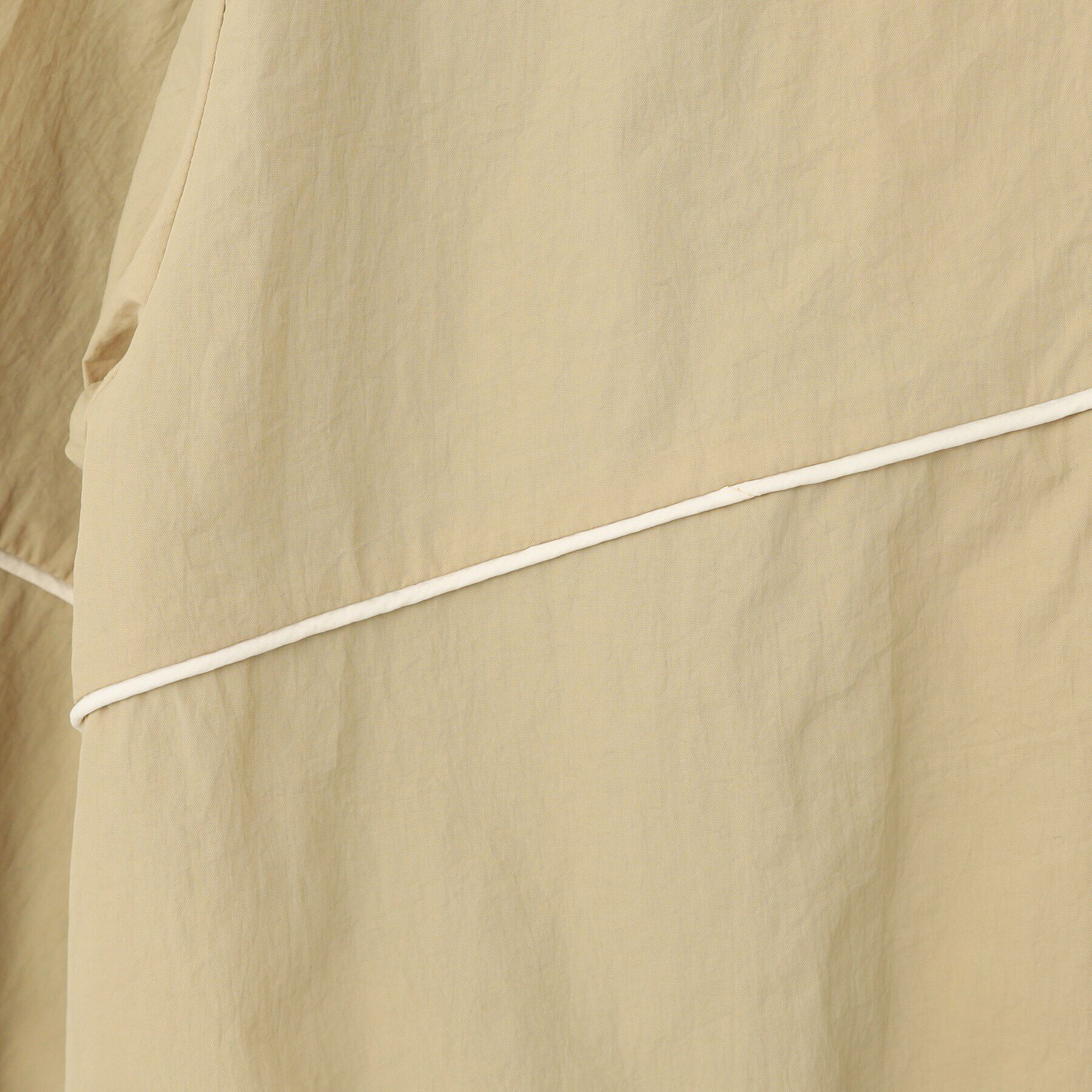 SHOO･LA･RUE「【100-150cm/洗える/男女兼用】スタンドカラー パイピングブルゾン」|ブルゾン・スタジャン|