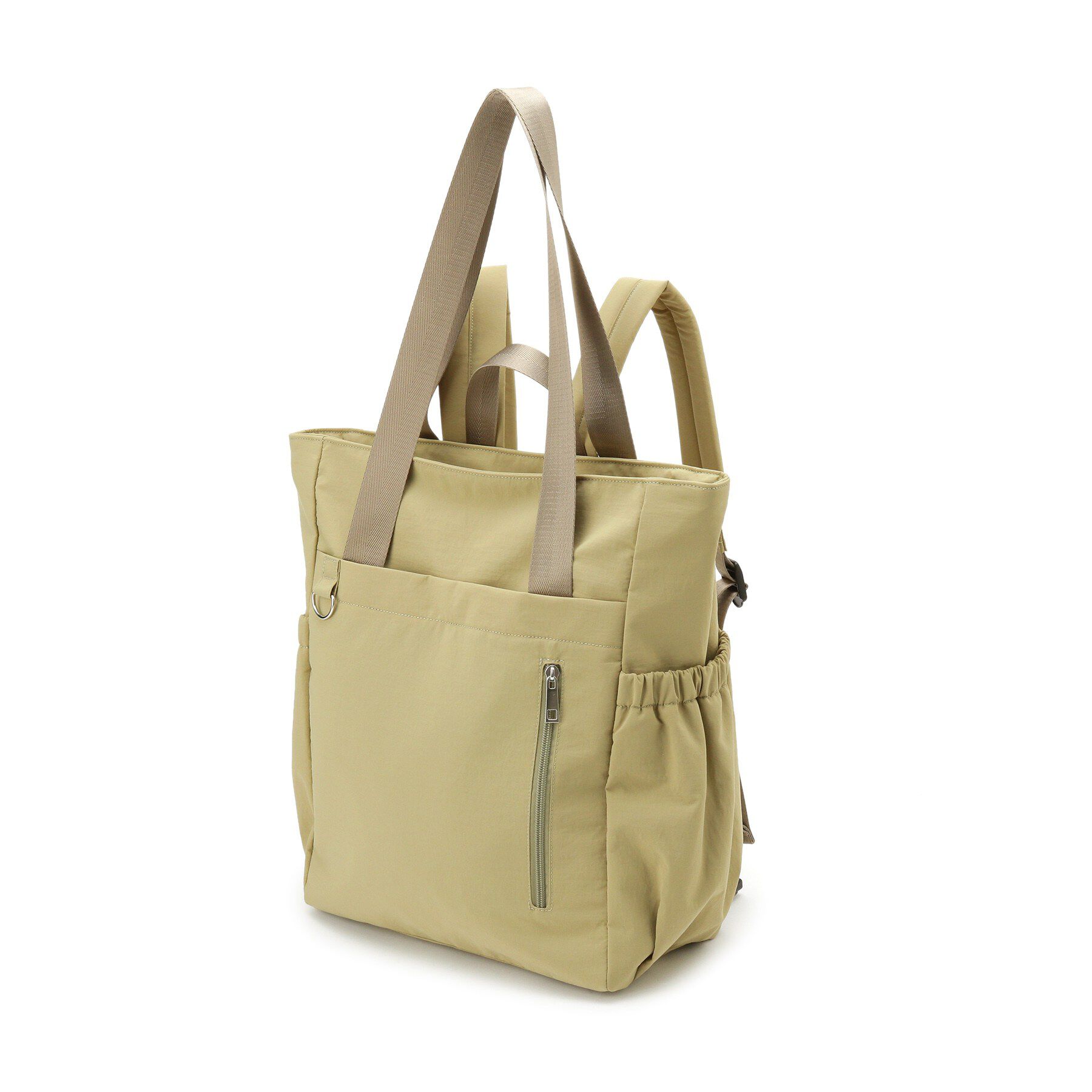 SHOO･LA･RUE「【撥水】トートにもなるスクエアリュック」|リュック|