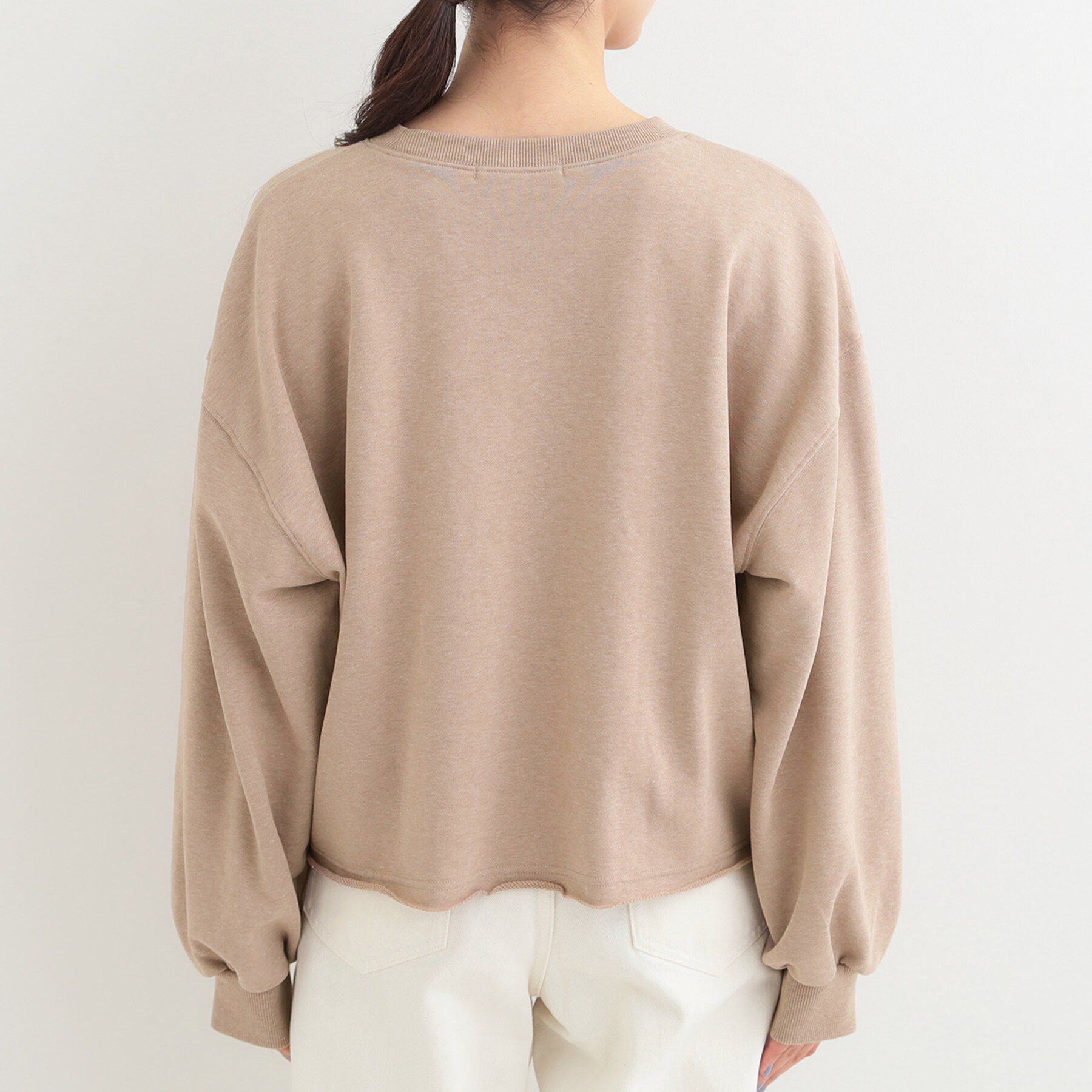 SHOO･LA･RUE「サガラ刺繍アソート裏毛スウェット」|パーカー|