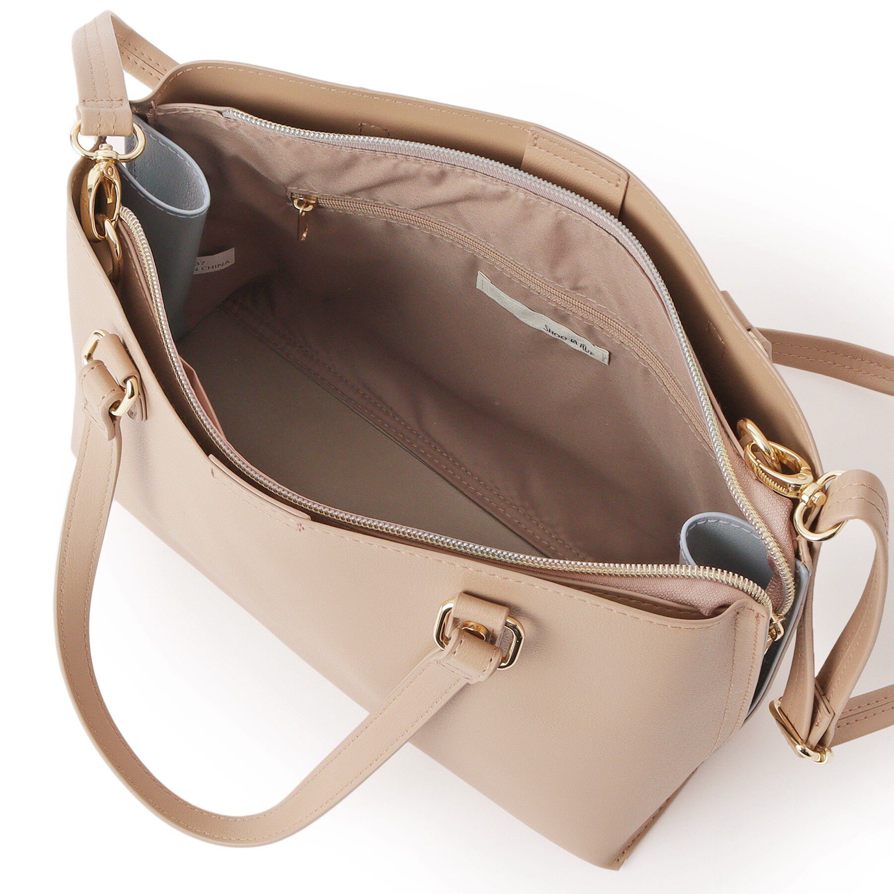 SHOO･LA･RUE「サイド配色トートバッグ」|トートバッグ|