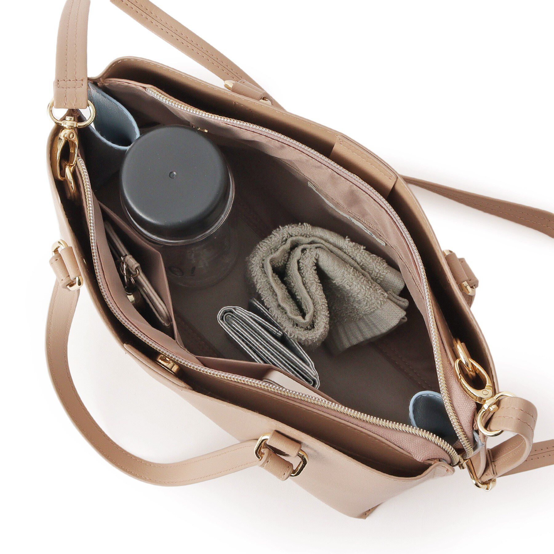 SHOO･LA･RUE「サイド配色トートバッグ」|トートバッグ|