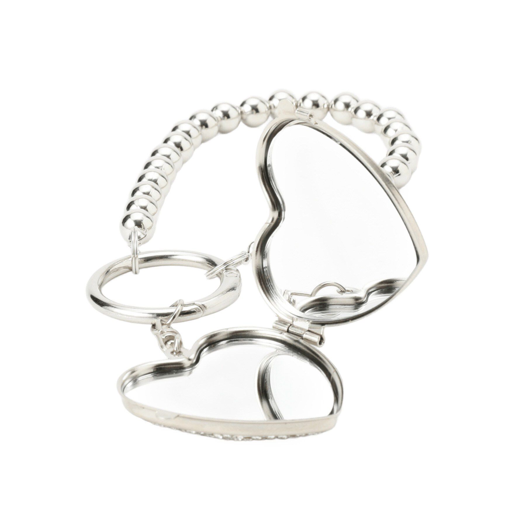 SHOO･LA･RUE「ハートミラーチャーム」|キーケース|