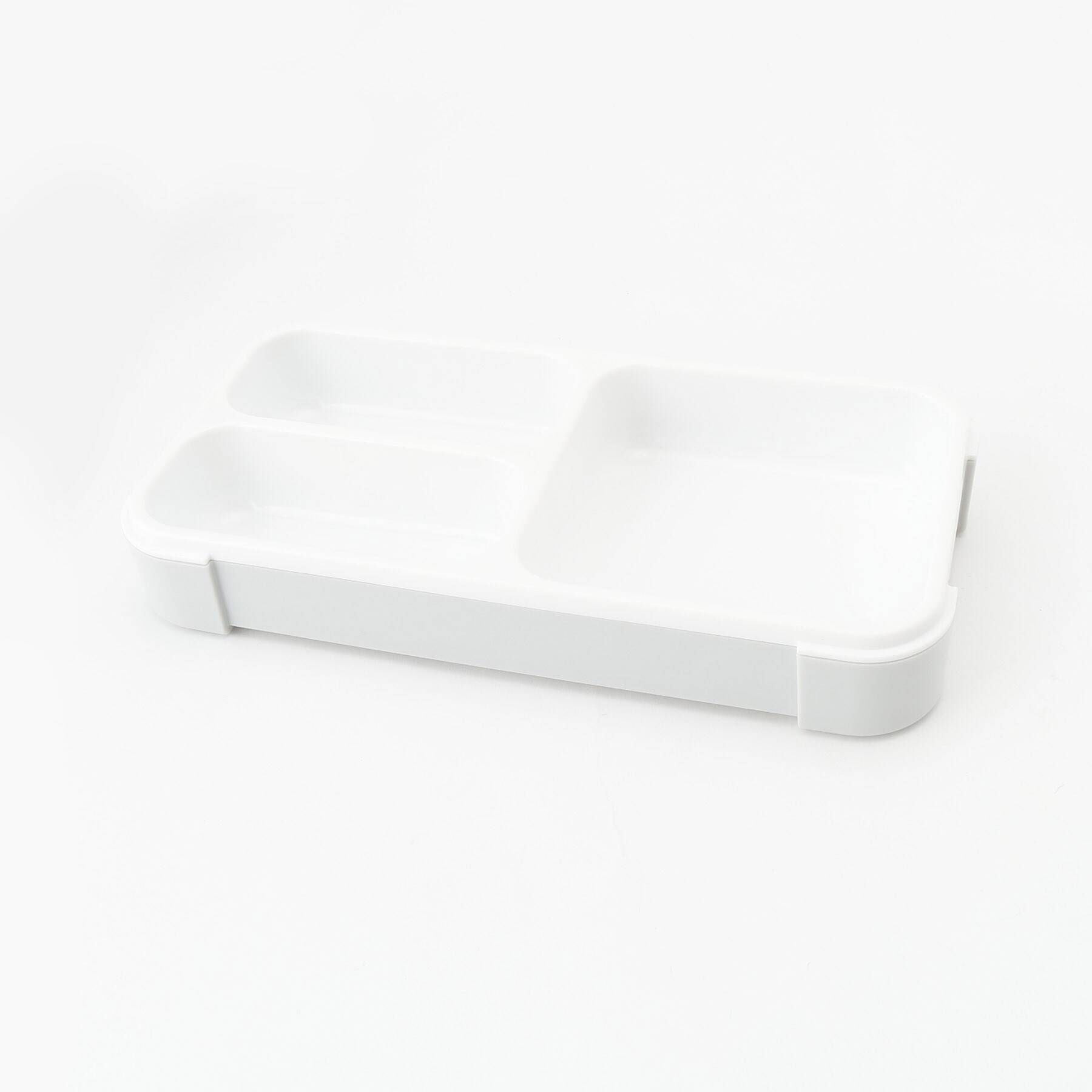 212 KITCHEN STORE「薄型弁当箱 抗菌 フードマン 400ml ライトグレー」|食器・キッチングッズ|