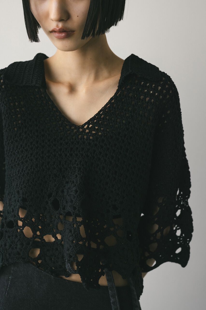 STYLEMIXER「ハンドメイドクロシェニット」|ニット・セーター|