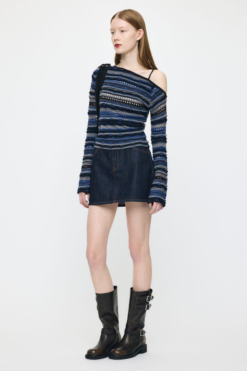 MOUSSY「MIDRISE DENIM スカート」|スカート|