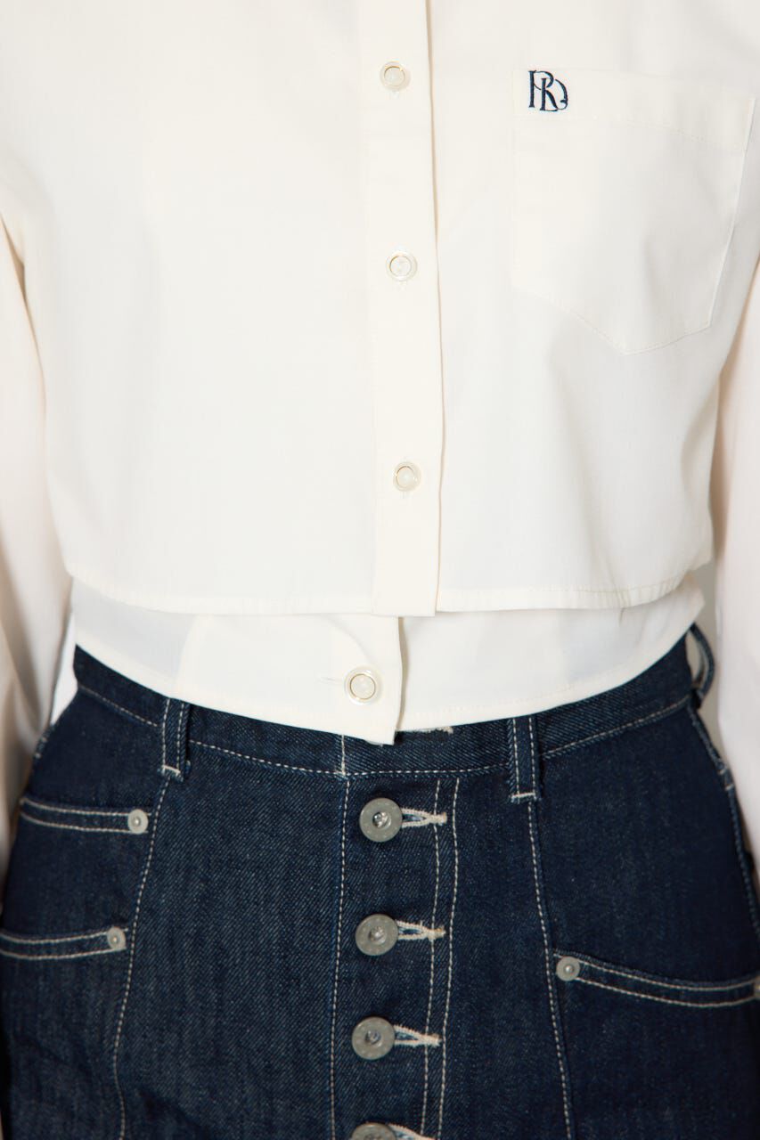 rienda「バックリボンレイヤードシャツ」|シャツ・ブラウス|