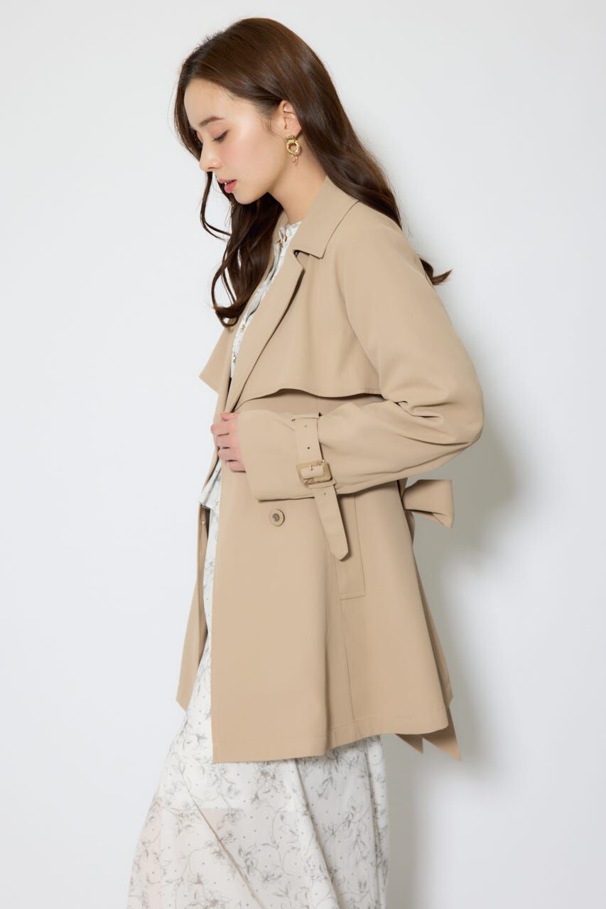 rienda「フラップフレアトレンチコート」|その他|