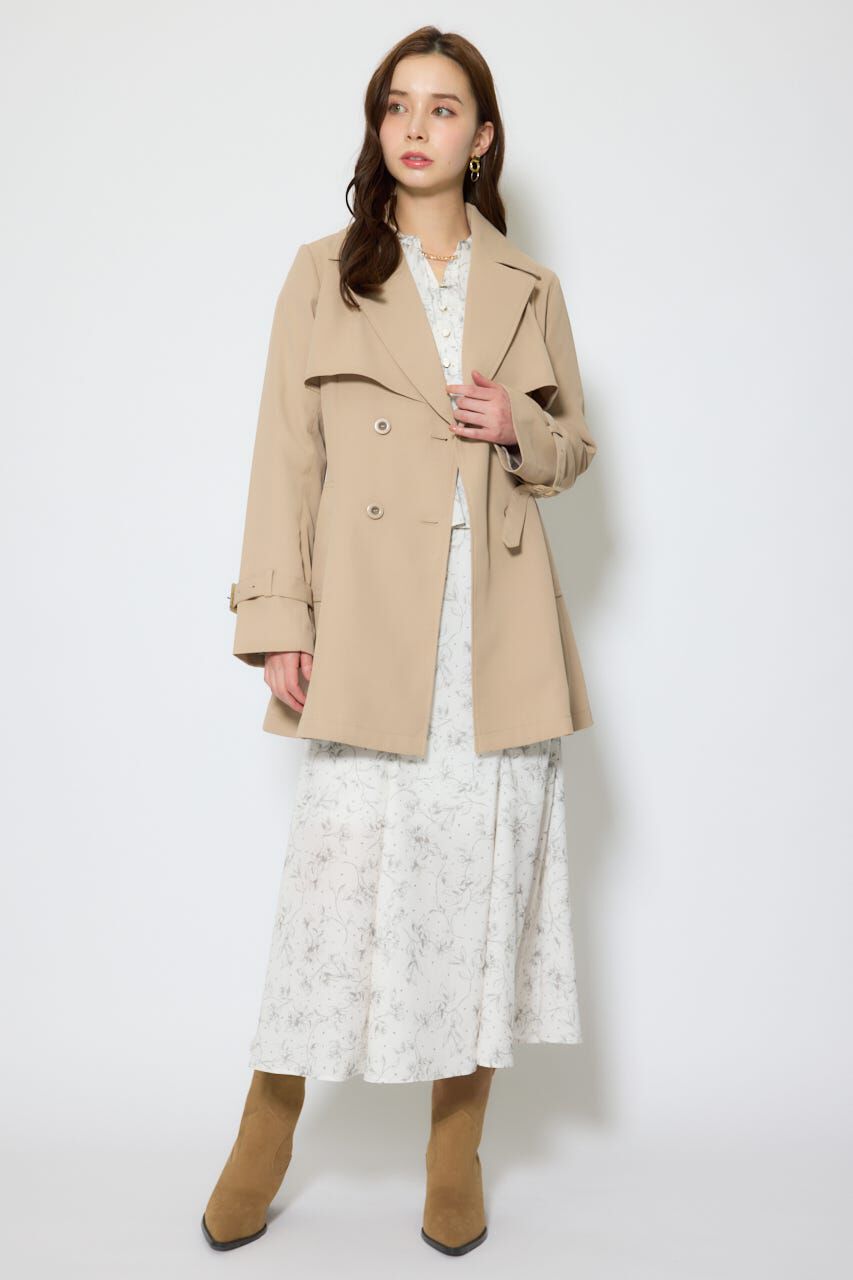 rienda「フラップフレアトレンチコート」|その他|