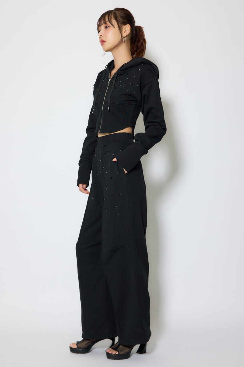 rienda「ビスチェディティールフードスウェット」|Tシャツ・カットソー|