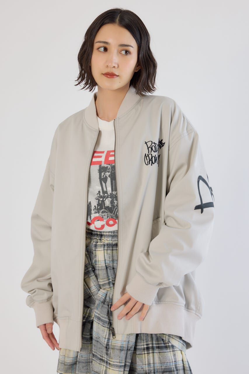 RODEO CROWNS「BRIDGE BEAR オーバーブルゾン」|ブルゾン・スタジャン|