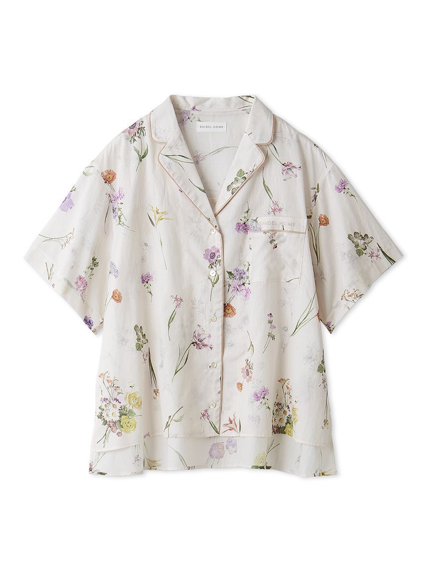 SNIDEL HOME「【Healing Light】開襟シャツ」|ルームウェア|