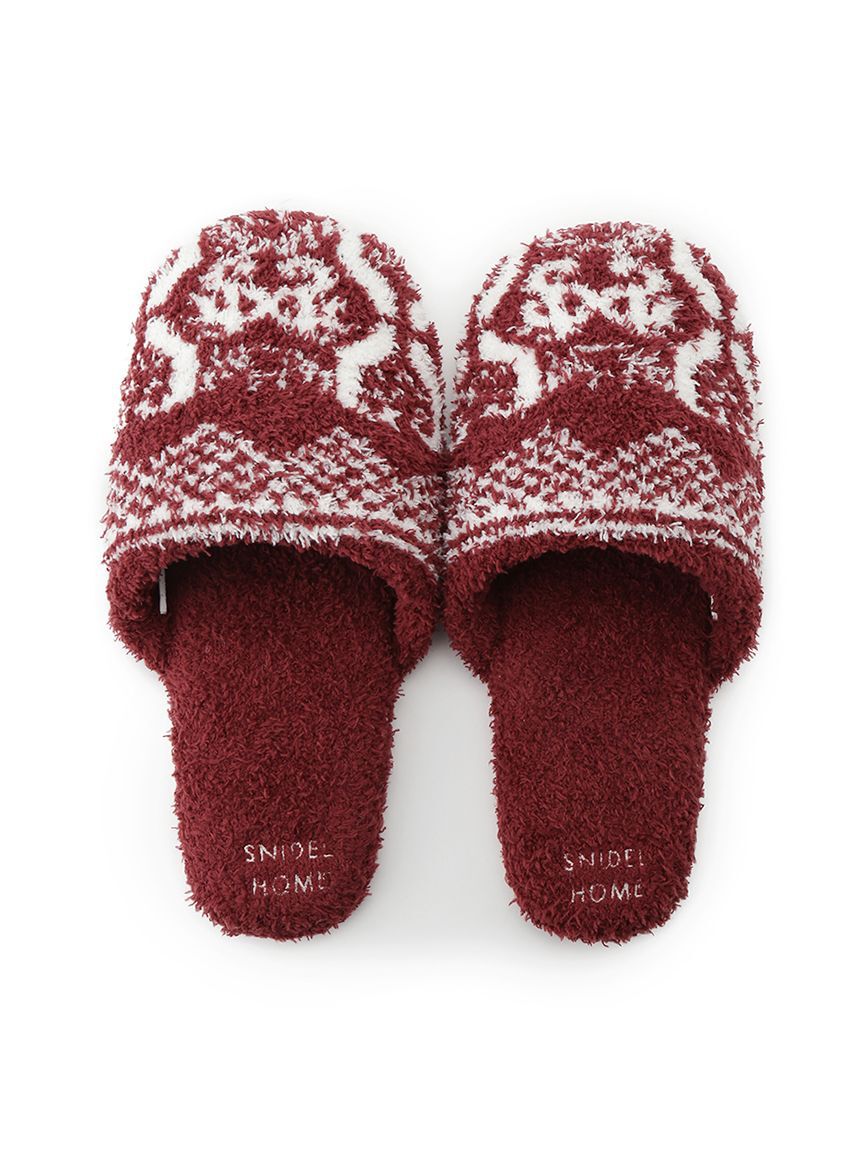 SNIDEL HOME「ノルディックスリッパ」|ルームシューズ|
