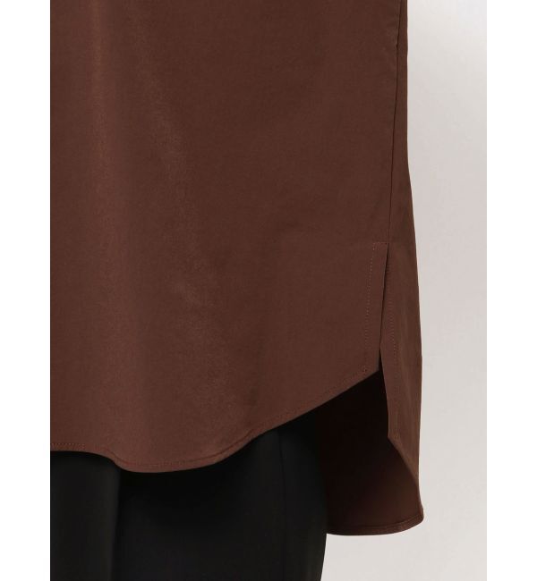 ELENDEEK「ORGANZA MIX SLEEVE BL」|シャツ・ブラウス|