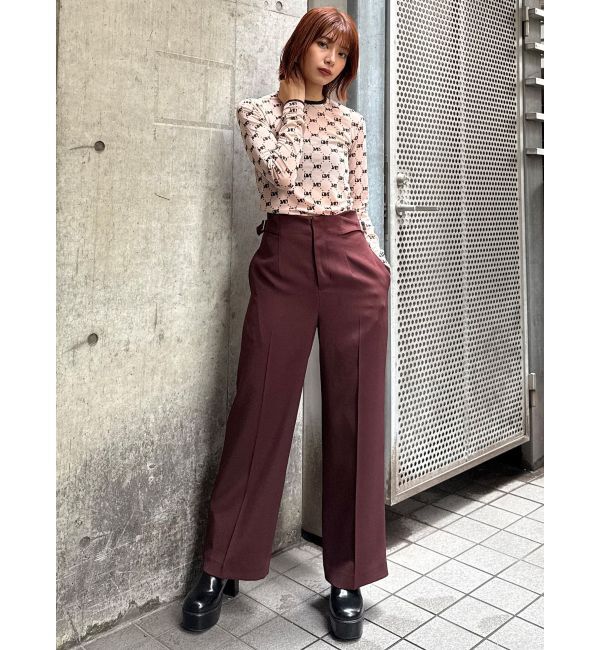 MURUA「サイドベルトパンツ【セットアップ着用可】」|その他|