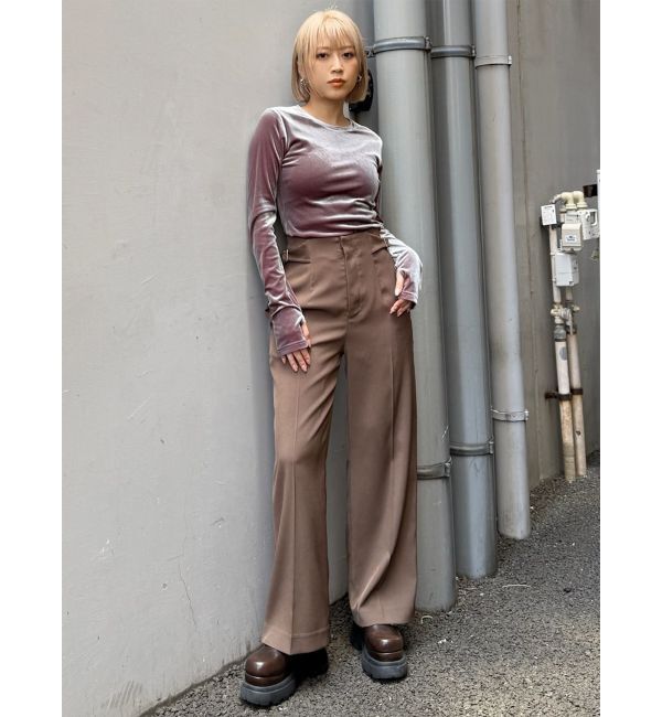 MURUA「サイドベルトパンツ【セットアップ着用可】」|その他|