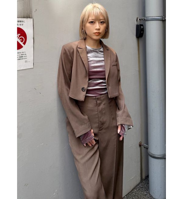 MURUA「サイドベルトパンツ【セットアップ着用可】」|その他|