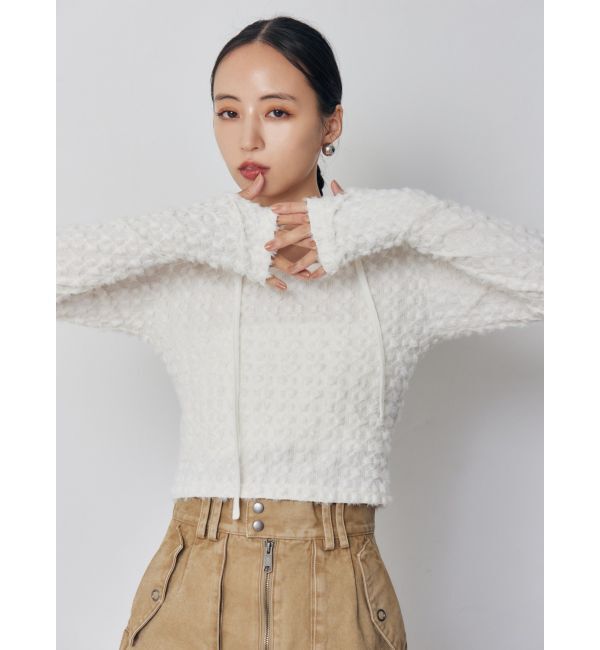 MURUA「リボンタイフェザートップス」|Tシャツ・カットソー|