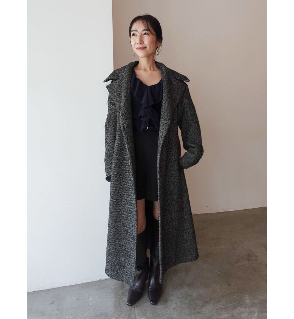 LAGUNAMOON「ラッフルフリルニットプルオーバー」|ニット・セーター|