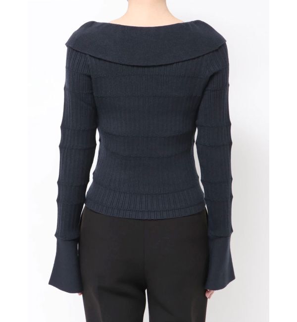 LAGUNAMOON「ラッフルフリルニットプルオーバー」|ニット・セーター|