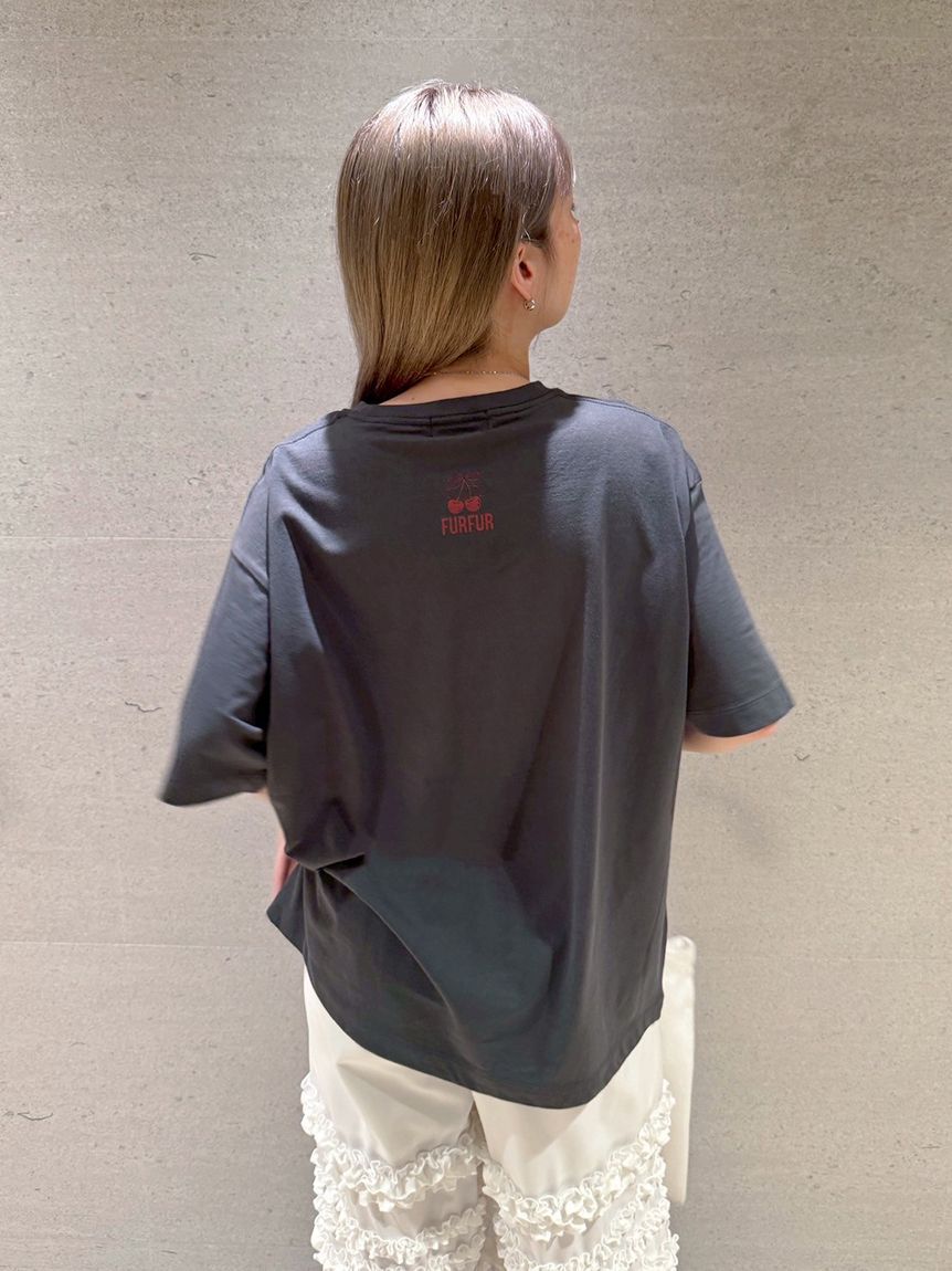 FURFUR「【上國料萌衣コラボ】カラーポートレートTシャツ（UNISEX）」|Tシャツ・カットソー|