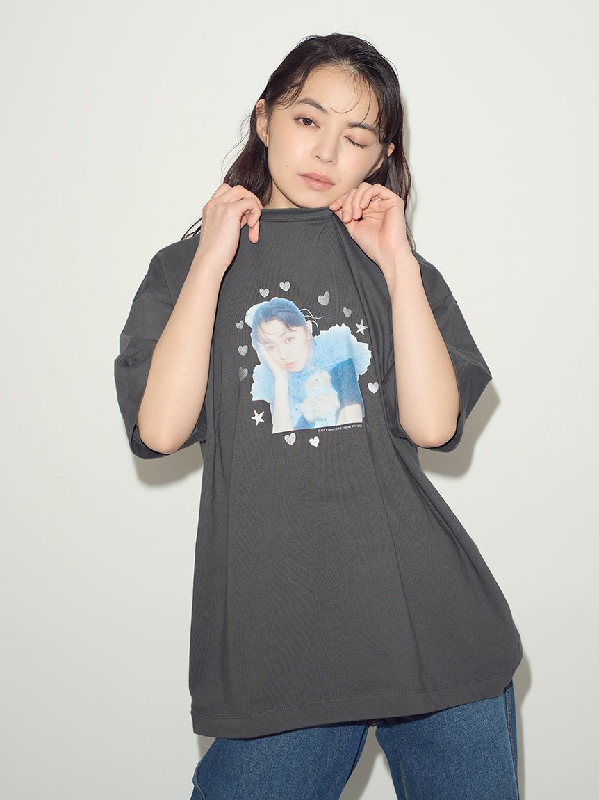 FURFUR「【上國料萌衣コラボ】カラーポートレートTシャツ（UNISEX）」|Tシャツ・カットソー|