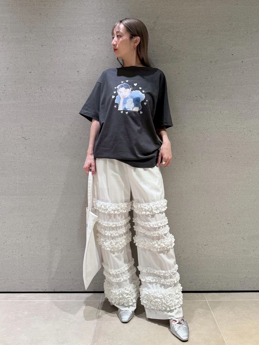 FURFUR「【上國料萌衣コラボ】カラーポートレートTシャツ（UNISEX）」|Tシャツ・カットソー|