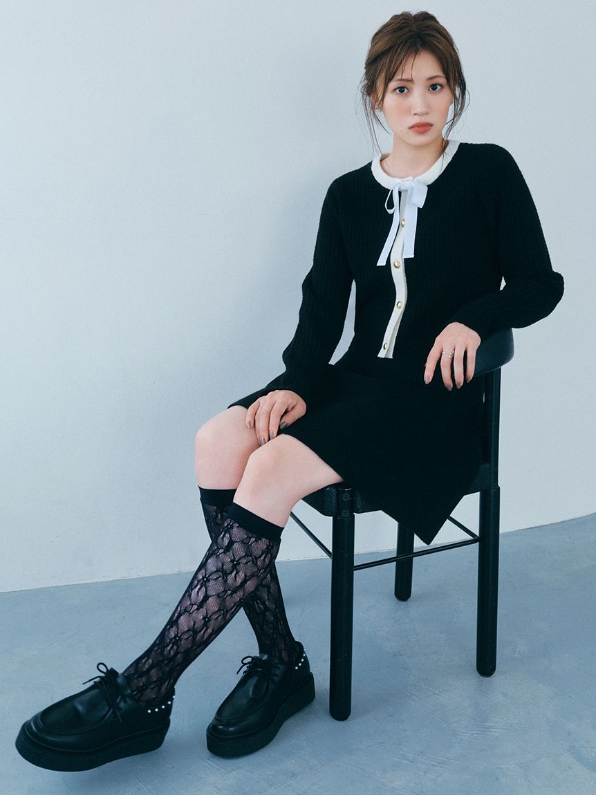 FURFUR「パールチロリアンシューズ」|パンプス|