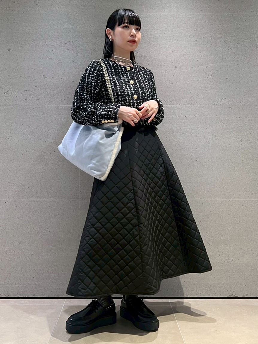 FURFUR「【限定カラー】ツイードジャケット」|ノーカラージャケット|