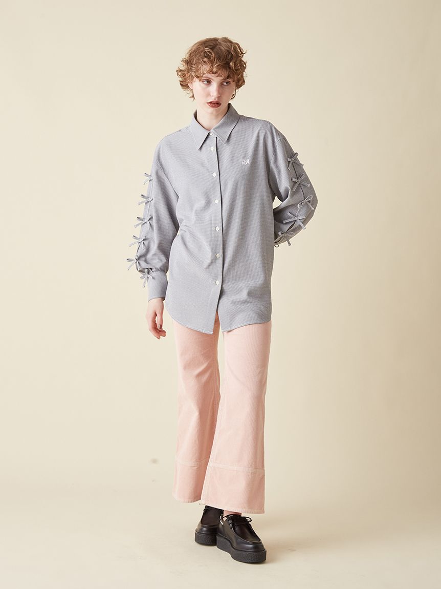 FURFUR「ヴィンテージライクフレアパンツ」|チノ|