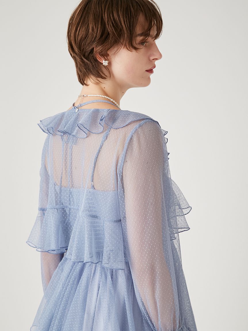FURFUR「ボレロSETチュールドレス」|ドレス|