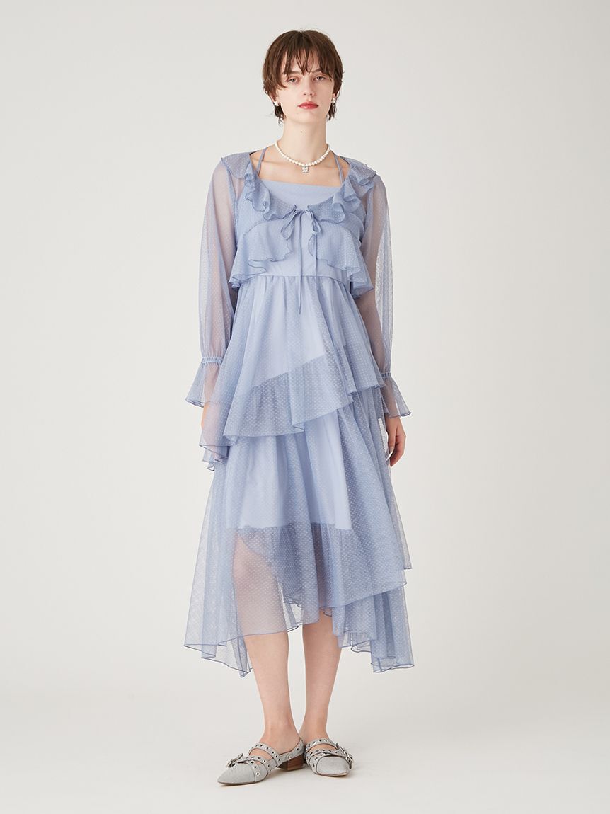 FURFUR「ボレロSETチュールドレス」|ドレス|