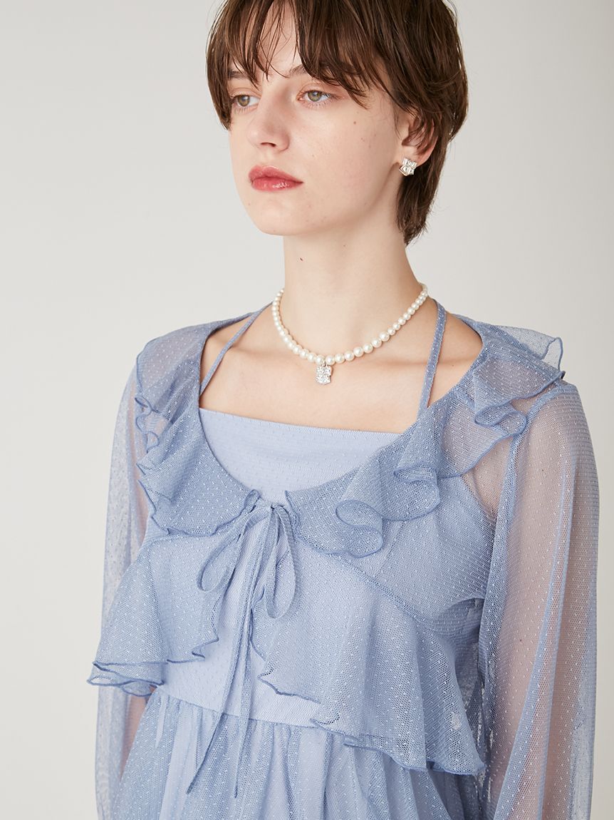 FURFUR「ボレロSETチュールドレス」|ドレス|