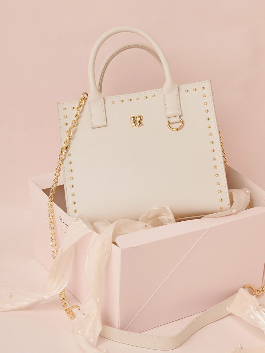 FURFUR「【限定カラー】リボンカシメトートバッグ」|トートバッグ|